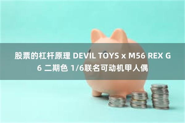 股票的杠杆原理 DEVIL TOYS x M56 REX G6 二期色 1/6联名可动机甲人偶