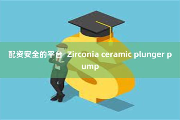 配资安全的平台  Zirconia ceramic plunger pump